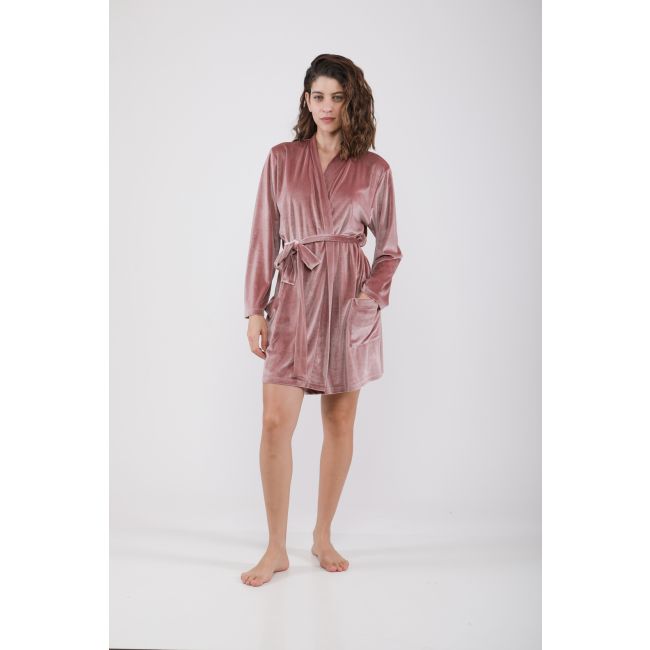 Robe de chambre velours