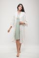 Ensemble allaitement chemise de nuit avec kimono