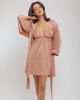 Ensemble 2 pièces parure de mariage nuisette et kimono