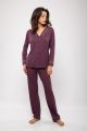 Pyjama boutonné femme