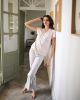 Pyjama demi-manches en viscose